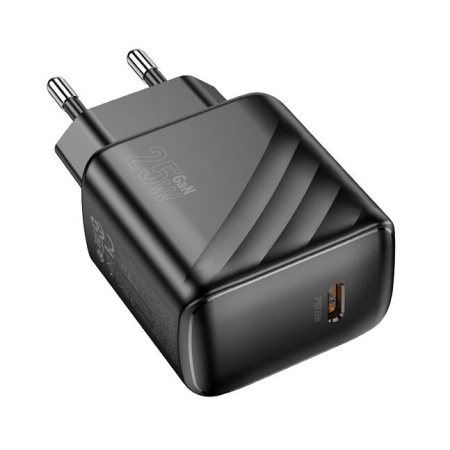 CHARGER HOCO CS24A single-port PD25W black