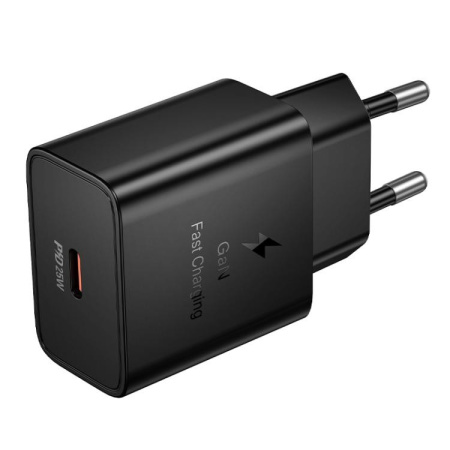 CHARGER HOCO N76 Star single port PD25W charger(EU) black