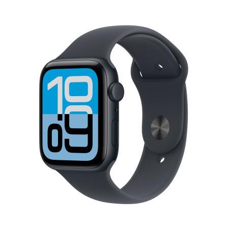 Apple Watch SE 3 GPS 40mm Midnight Aluminium Case with Midnight Sport Band - S/M MEH94RK/A	