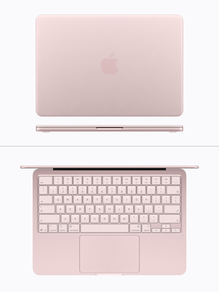 13-inch MacBook Neo: Apple A18 Pro chip with 6-core CPU and 5-core GPU, 8GB, 256GB SSD, Blush (MHFH4RU/A)