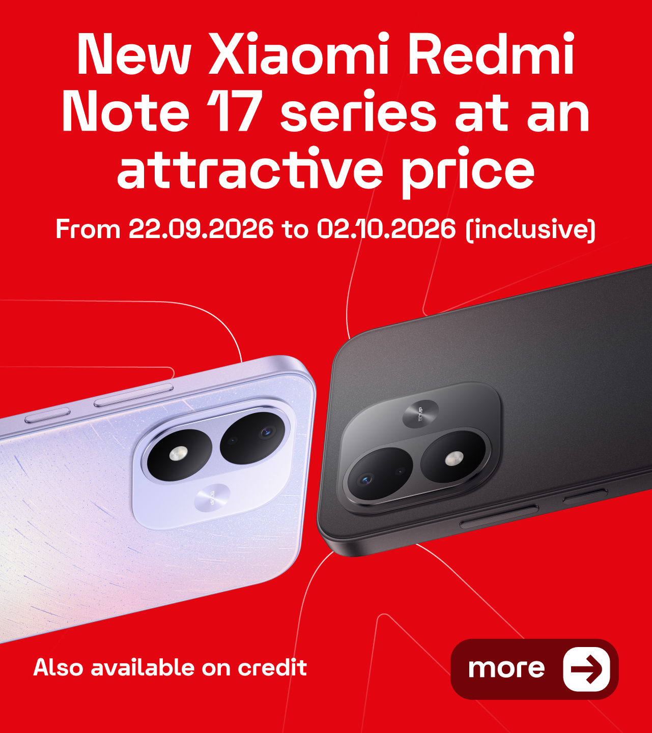 Xiaomi Redmi Note 17 Promo