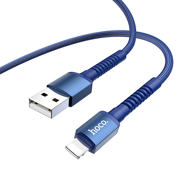 Cable USB to Lightning “X71 Especial” charging data sync (Blue)