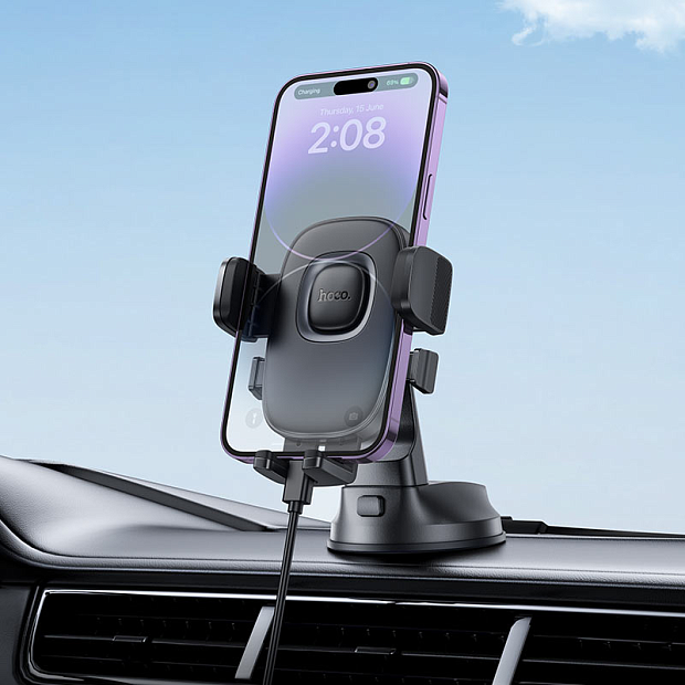 H76 Crown one-button car holder(center console)