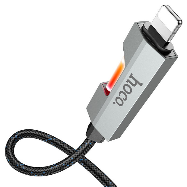 Cable USB to Lightning “U123 Regent” Black
