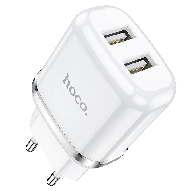 N4 Aspiring dual port charger(EU) White