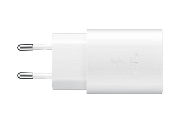 Wall Charger for Super-Fast Charging  25W White  Samsung Original