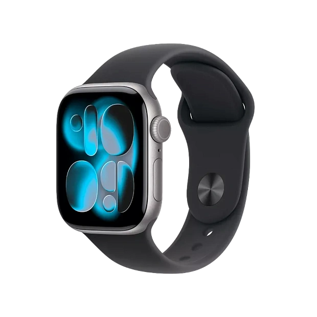 Apple Watch Series 11 GPS 42mm Space Grey Aluminium Case with Black Sport Band - S/M MEQW4RK/A