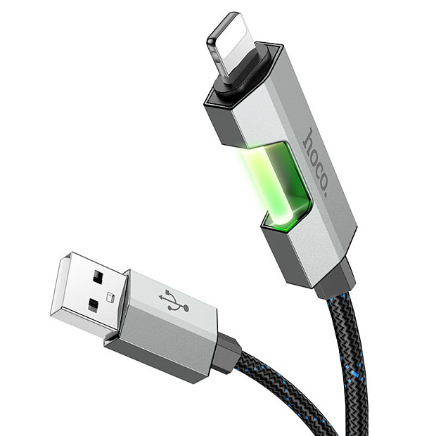 Cable USB to Lightning “U123 Regent” Black