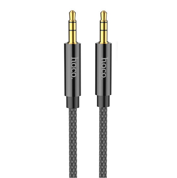 Aux cable Hoco UPA19 (L=1M) black